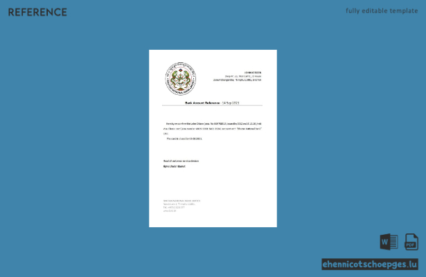 Bhutan Bhutan National Bank Schließung Referenzbeispiel Vorschau